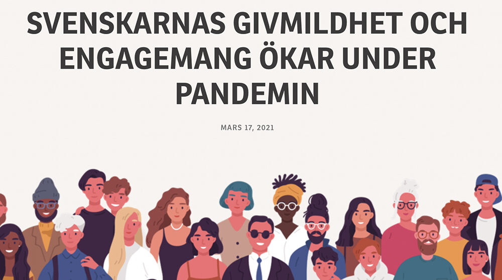 Givas nya rapport visar att folk fortsätter att ge trots pandemin.