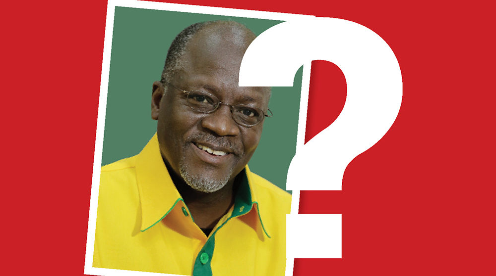 Magufuli and a question mark?